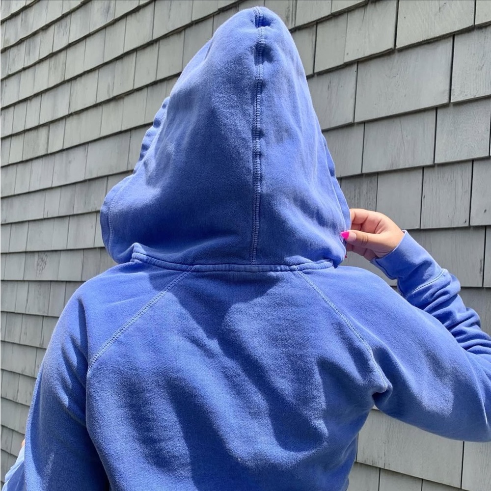 Comfort Colors Waterville Valley Indigo Hoodie - Picture 5 of 5